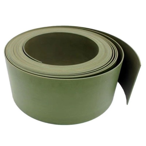 PTFE wear-resistant belt (green).